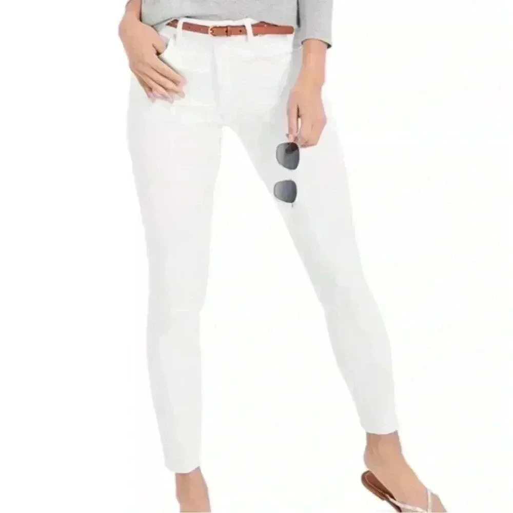 Vineyard Vines High Rise White Skinny Jeans Size 29